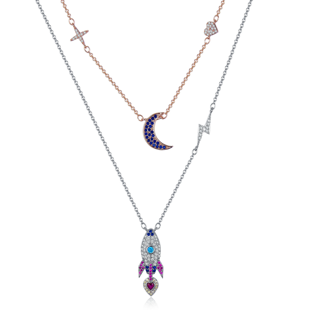 To The Moon & Back Necklace 0