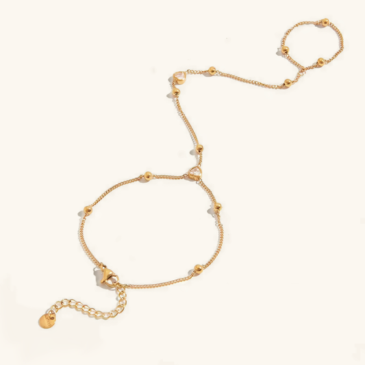 Winslow Gold Hand Chain 0