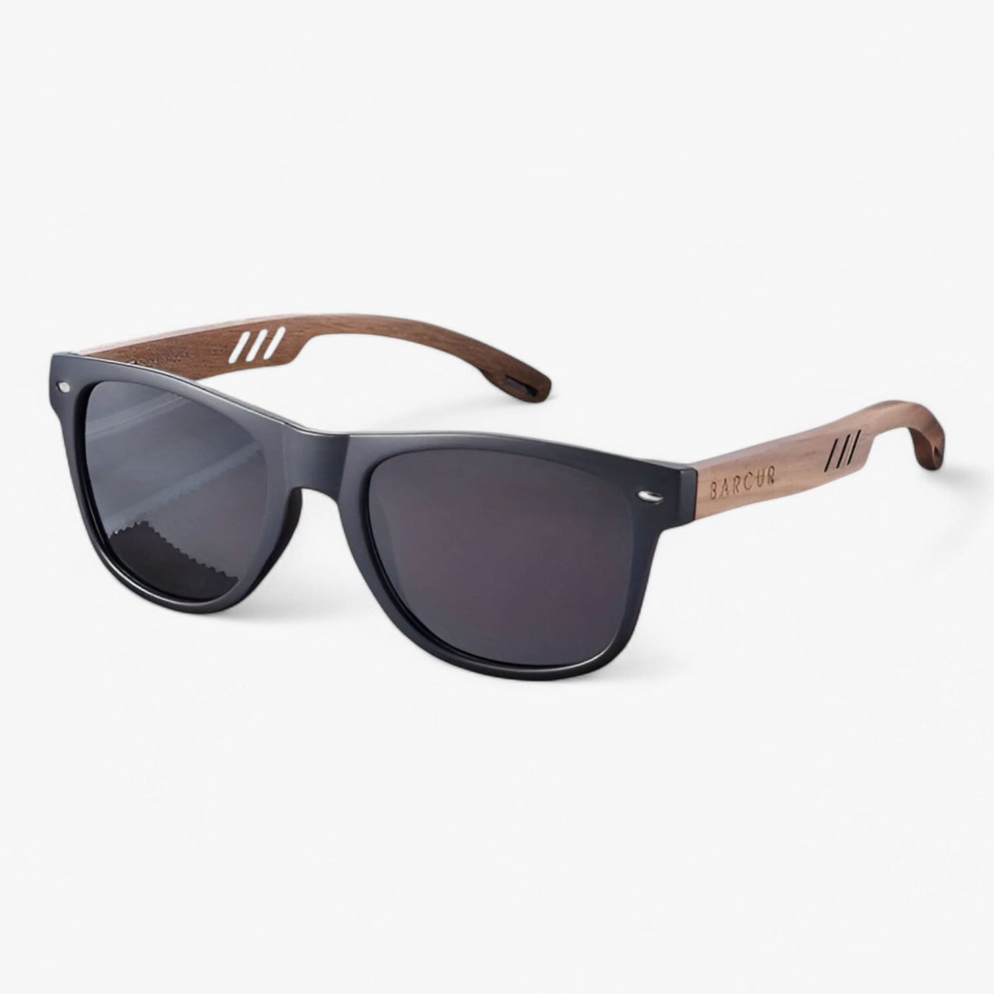 Wooden Temple Polarized Sunglasses UV400 Protection