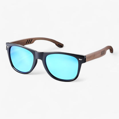 Wooden Temple Polarized Sunglasses UV400 Protection