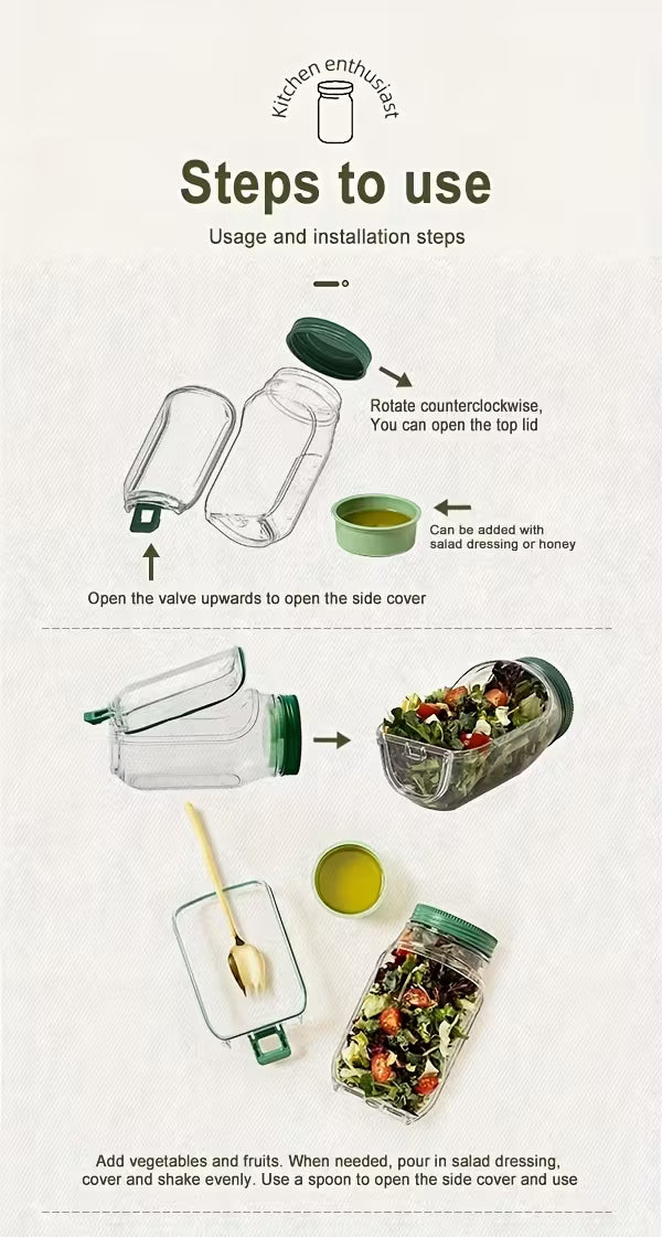 Portable Salad Pod