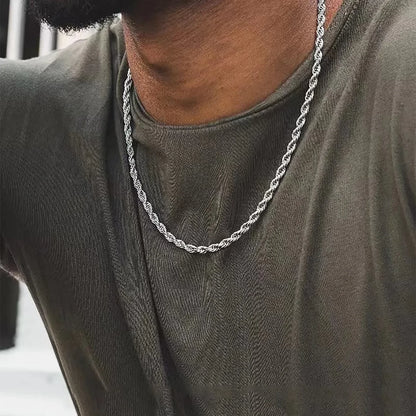 Silver Rope Chain