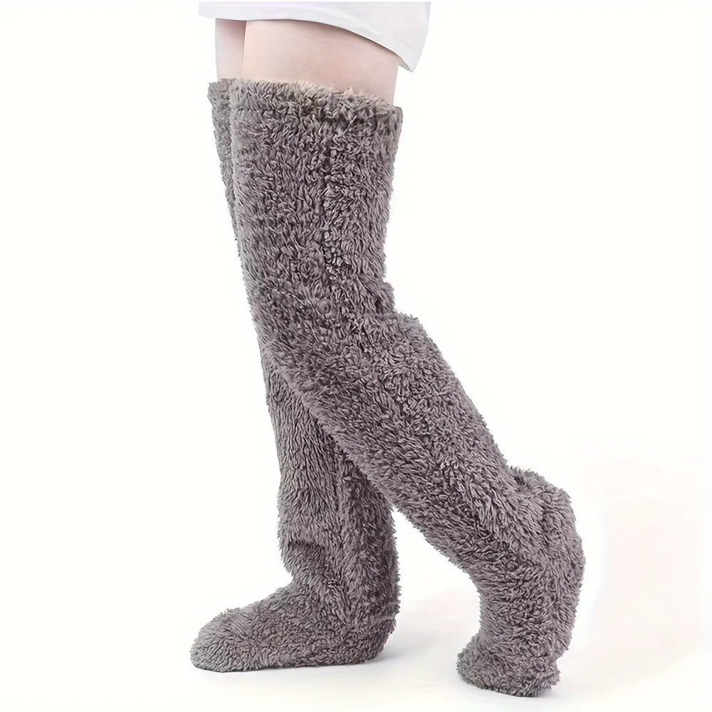 Winter Plushie Socks