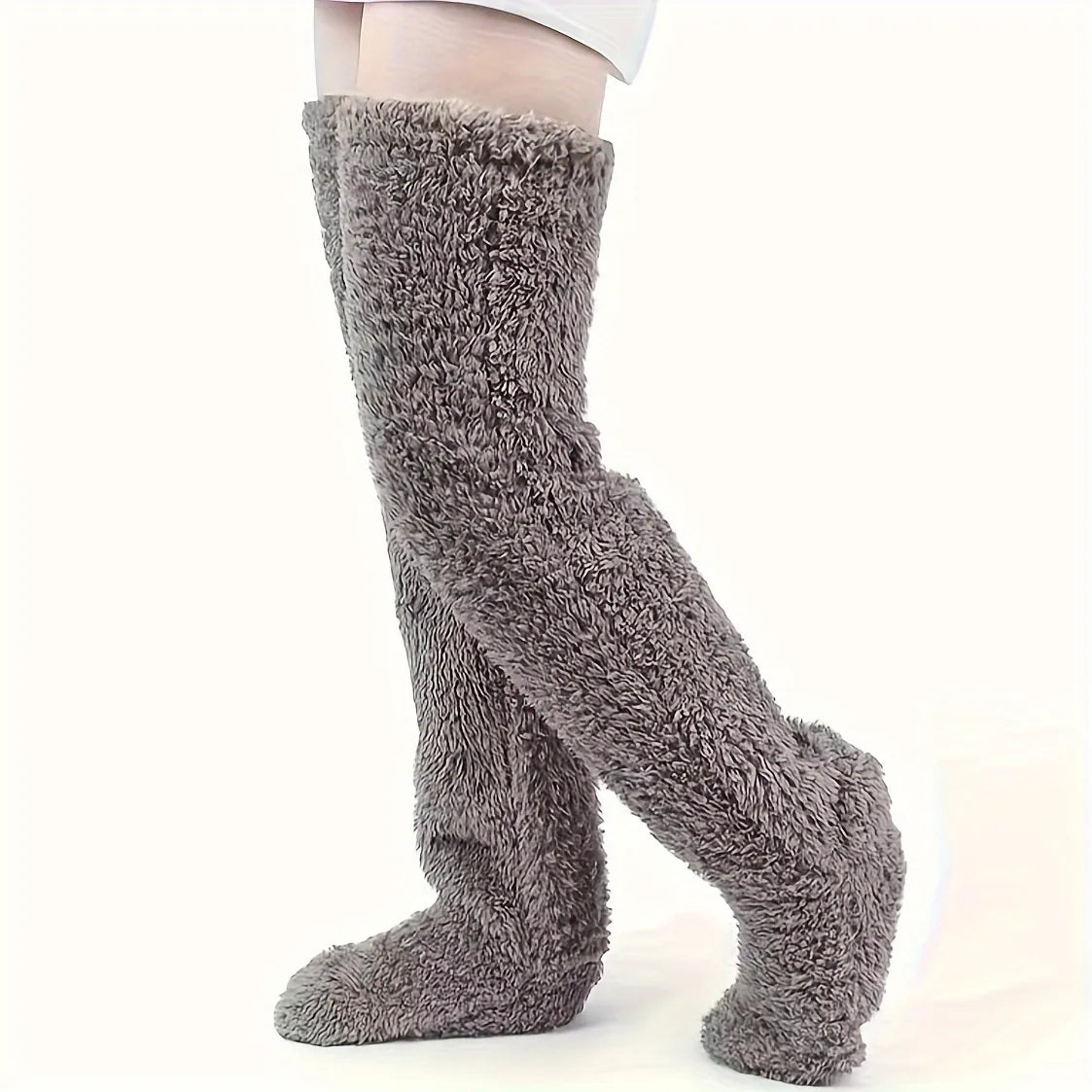 Winter Plushie Socks