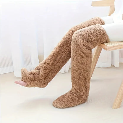Winter Plushie Socks