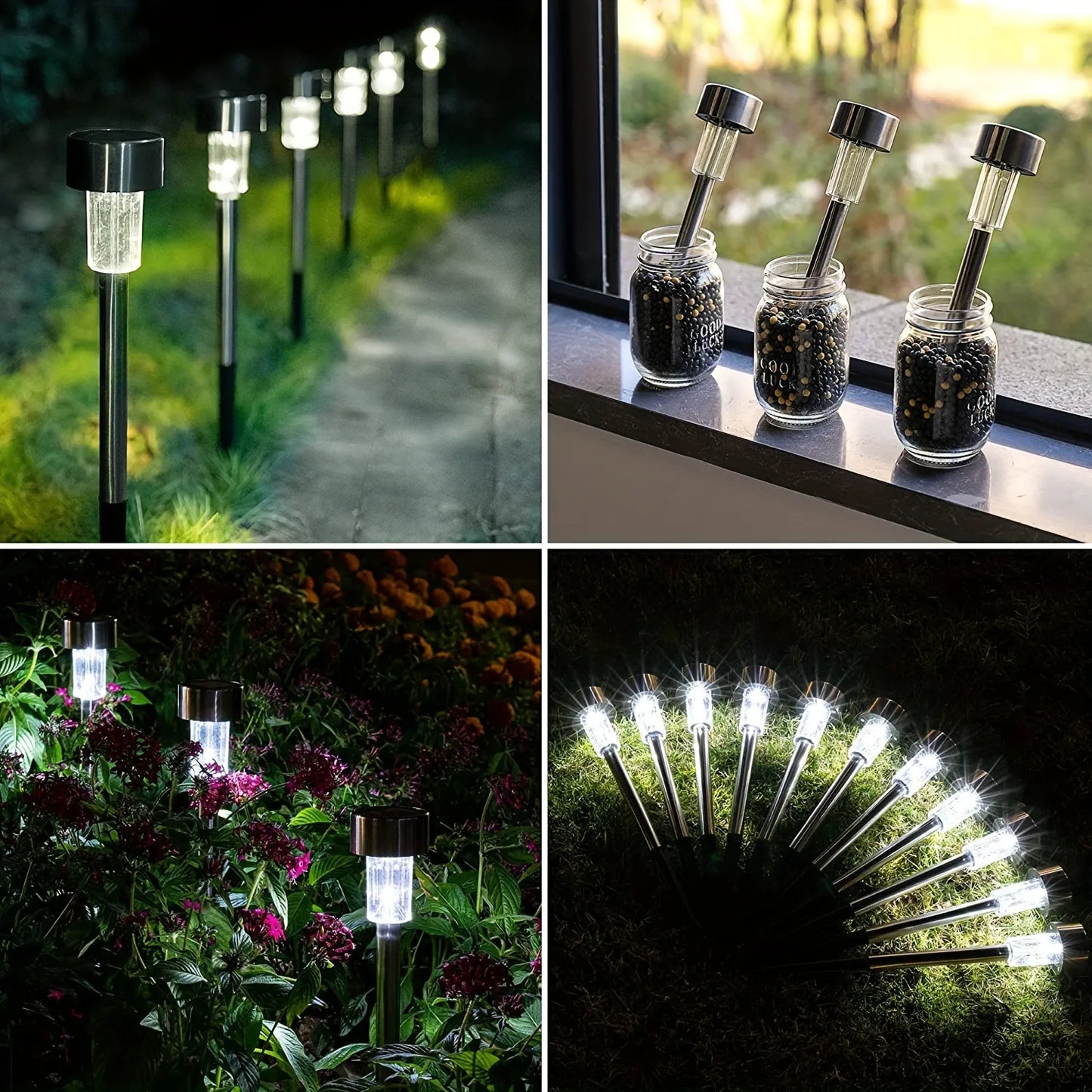 SOLAR GARDEN LIGHTS