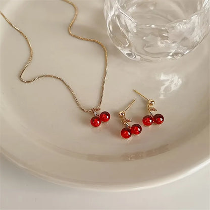 CHERRY CHARM SET