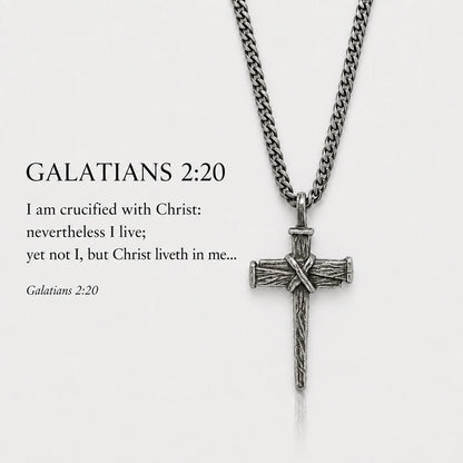 Nail Cross Necklace